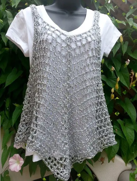Blusa de crochê