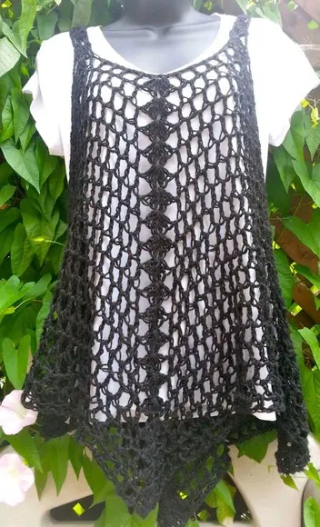 Blusa de crochê