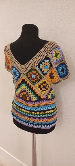 Blusa de Crochê