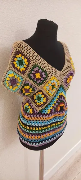 Blusa de Crochê