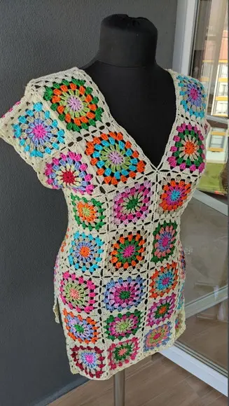 Blusa de Crochê