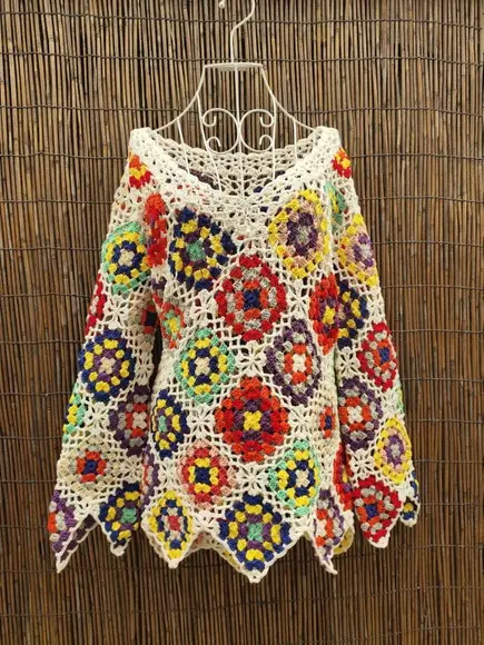 Blusa de Crochê