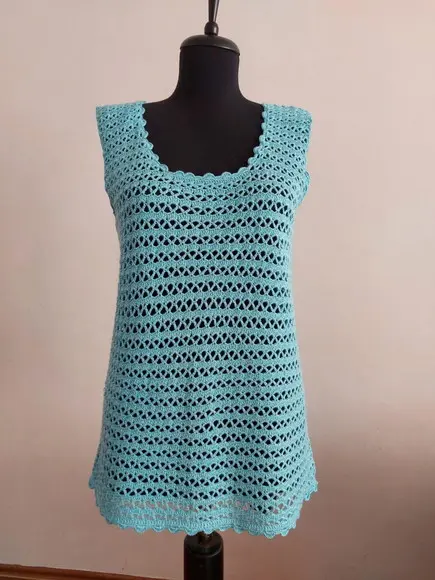 Blusa De Crochê