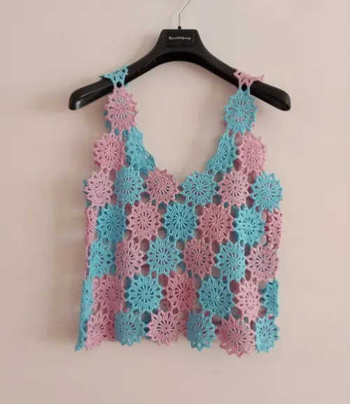 Blusa De Crochê