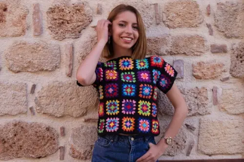 Blusa De Crochê