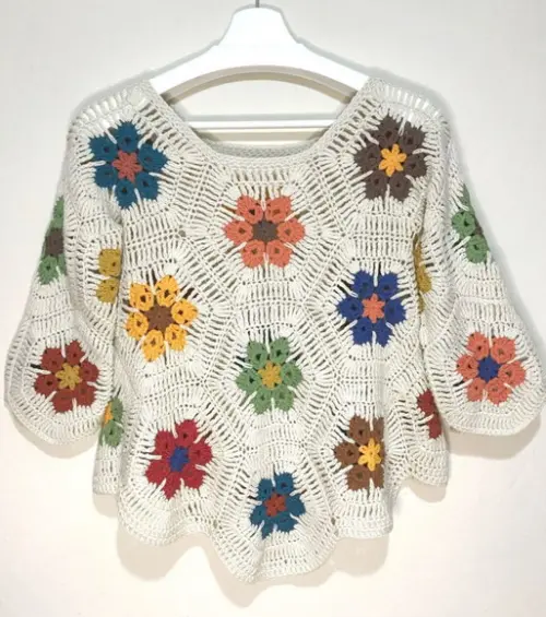 Blusa De Crochê