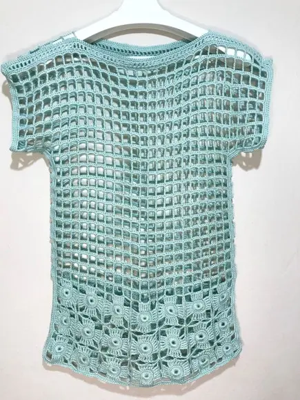 Blusa De Crochê