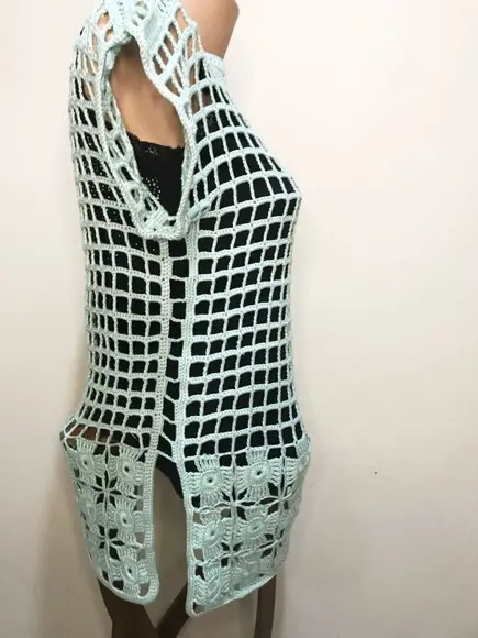 Blusa De Crochê