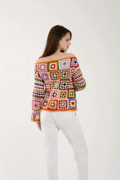 Blusa De Crochê