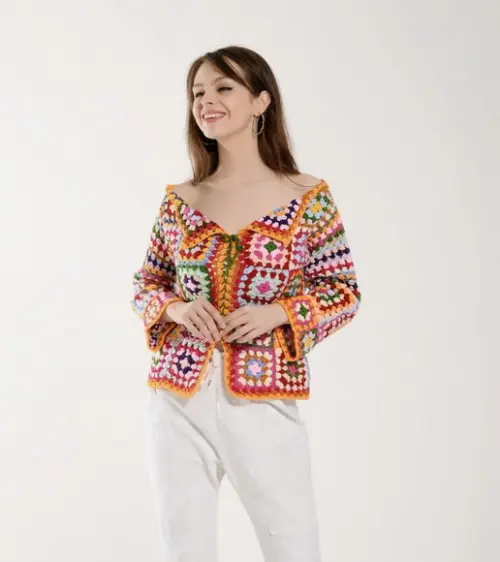 Blusa De Crochê