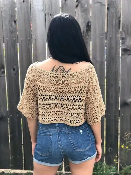 Blusa de Crochê Ayla