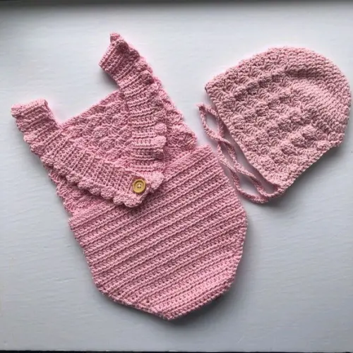 Body de crochê bebê
