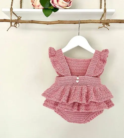 Body de Crochê Bebê