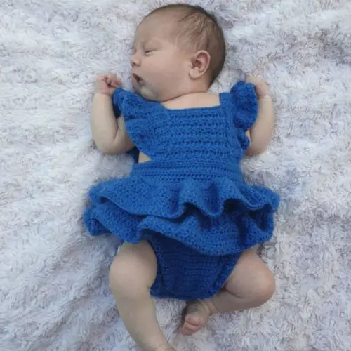 Body de Crochê Bebê