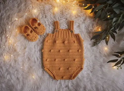 Body de Crochê para Bebê