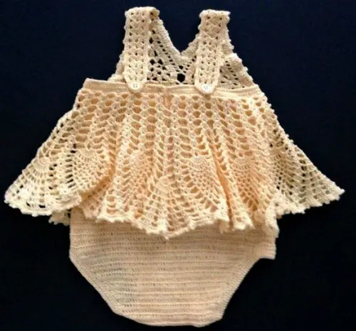 Body de Crochê Infantil