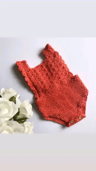 Body de Crochê Bebê