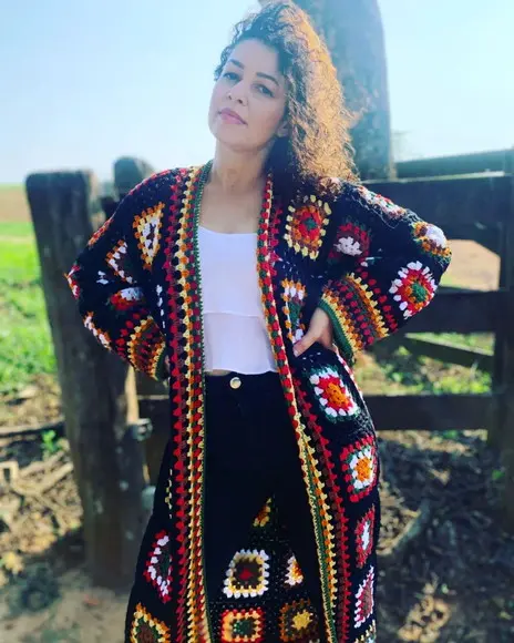Cardigan de Crochê