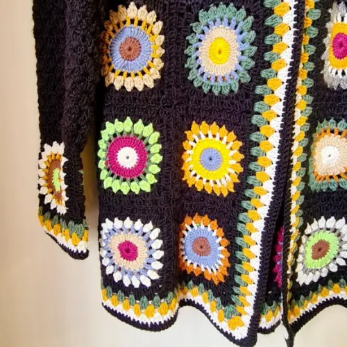 Cardigan de Crochê