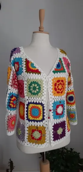 Cardigan de Crochê