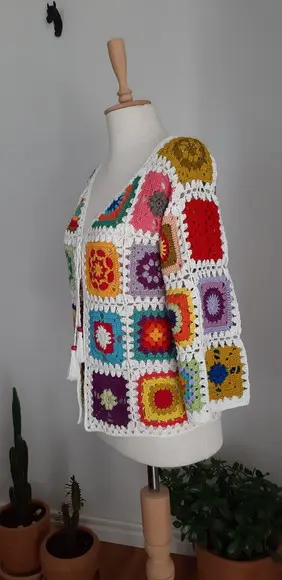 Cardigan de Crochê