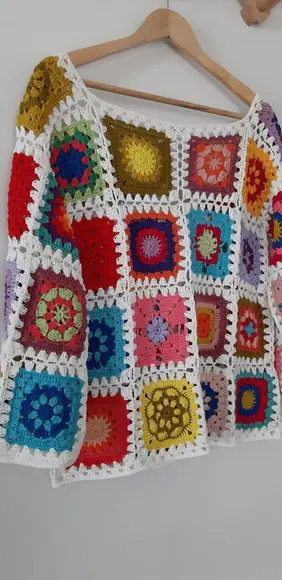 Cardigan de Crochê