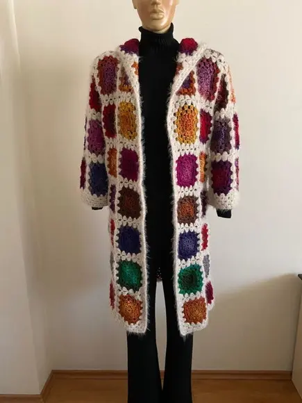 Cardigan de Crochê