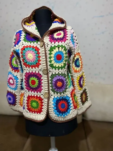 Cardigan de Crochê