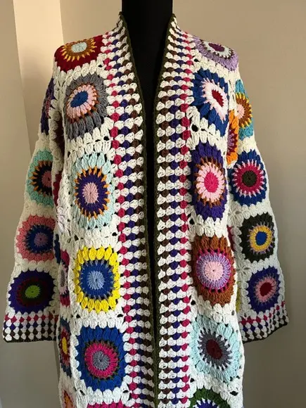 Cardigan de Crochê