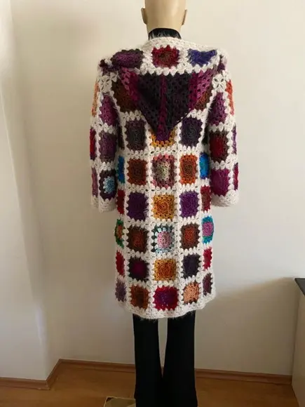 Cardigan de Crochê