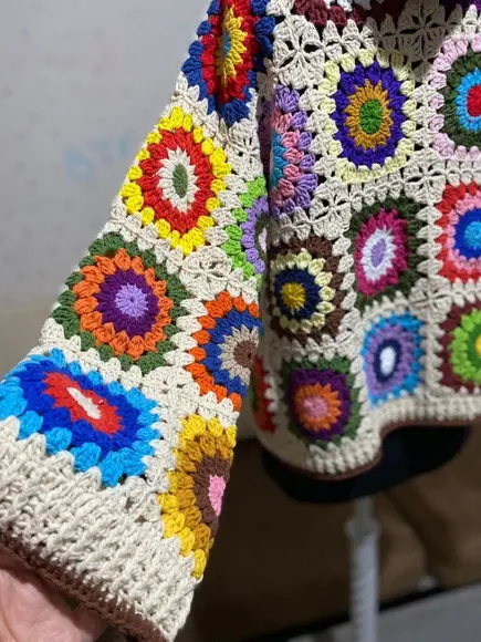 Cardigan de Crochê