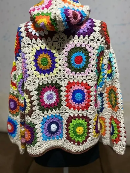 Cardigan de Crochê