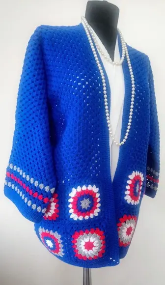 Cardigan de Crochê