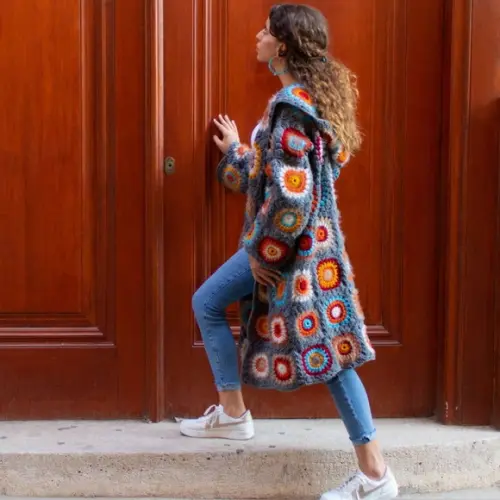 Cardigan de Crochê