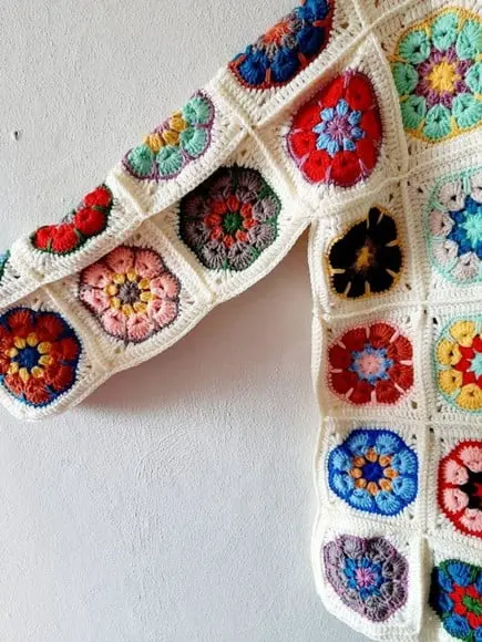 Cardigan de Crochê