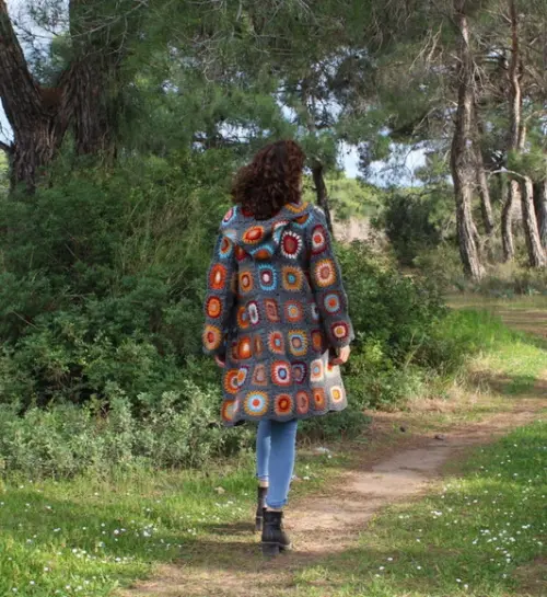 Cardigan de Crochê