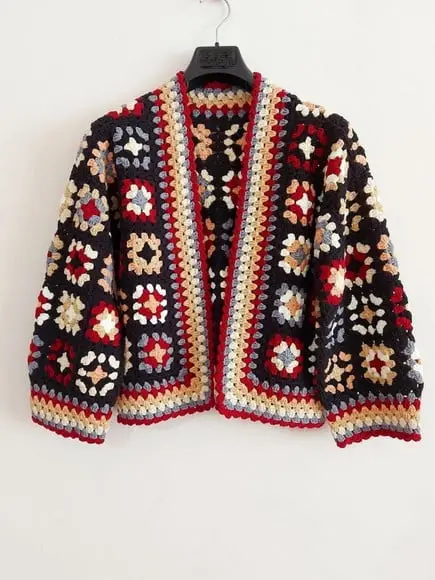 Cardigan de Crochê