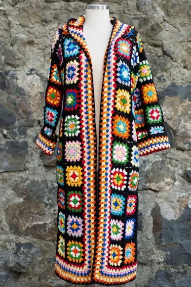 Cardigan de Crochê