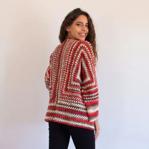 Cardigan de Crochê