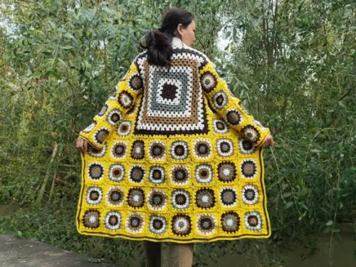 Cardigan de Crochê
