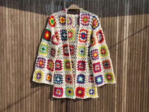 Cardigan de Crochê