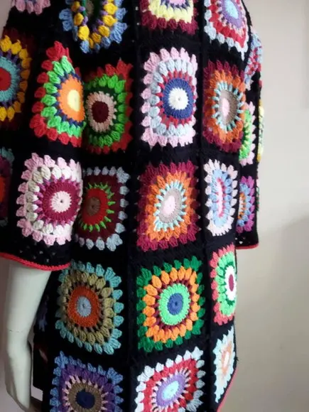 Cardigan De Crochê