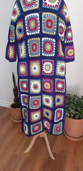 Cardigan De Crochê