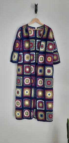 Cardigan De Crochê