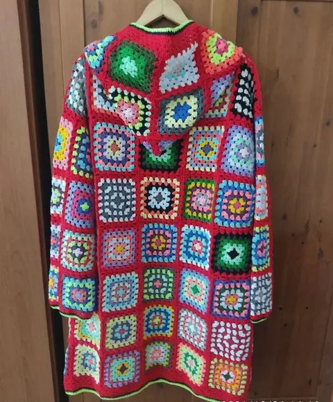 Cardigan De Crochê