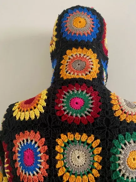 Cardigan De Crochê