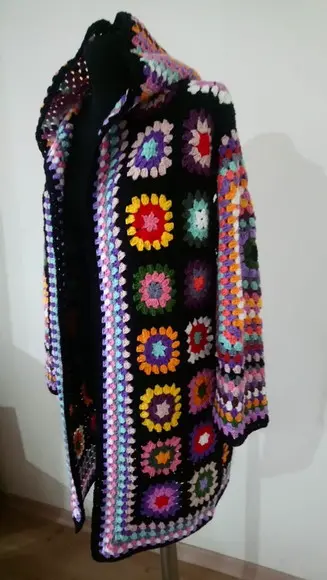 Cardigan De Crochê
