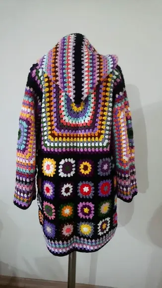 Cardigan De Crochê