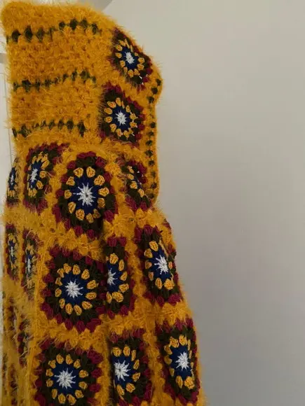 Cardigan De Crochê