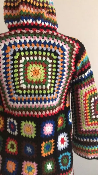 Cardigan De Crochê